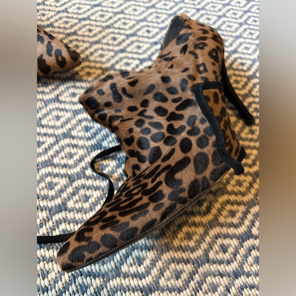 STUART WEITZMAN AOK Serval hair bootie - Picture 3 of 12